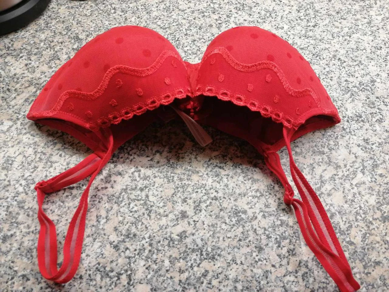 • Bh rood merk prima donna twist – maat eu 75 f/ fr 90 f - nieuw